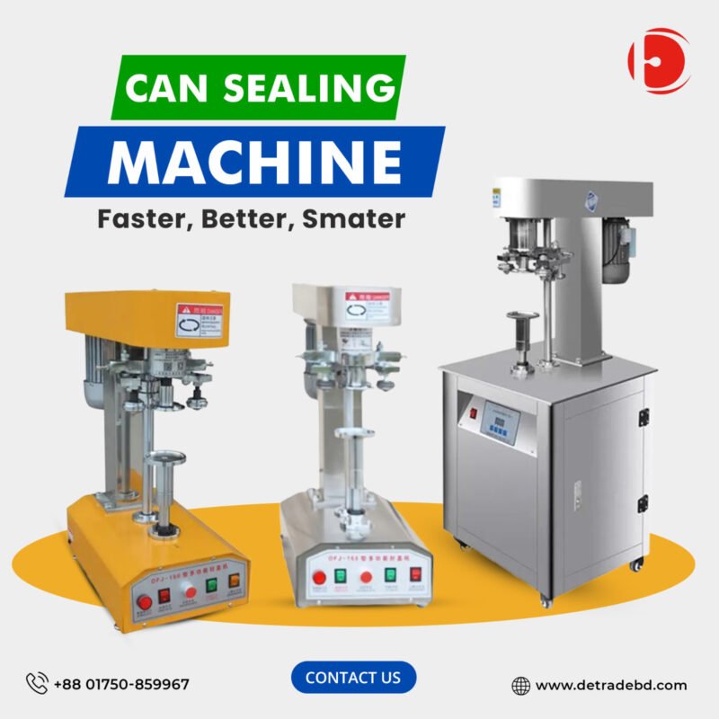 Automatic Can Sealing Machine for Food & Beverage Packaging - import from China to Bangladesh with DE International