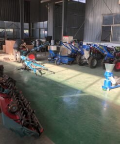 Alternative view of Crawler Rotary Tiller Micro Cultivator for Orchard, Greenhouse & Agricultural Management