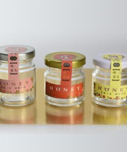 Alternative view of 25g–100ml Mini Honey Glass Bottles – Wedding Favors & Tasting Jars