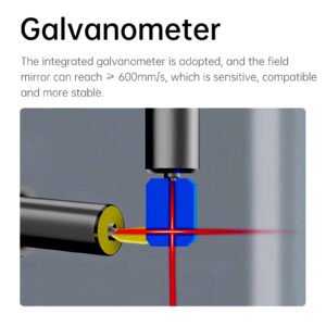 Alternative view of Carving DAJA C1 small acrylic wood bamboo products marking leather plastic non-metallic laser engraving machine