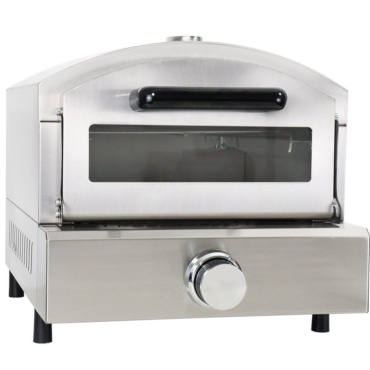 Pizza oven Stainless Steel with Slate Gas Double Wall Oven Portable Outdoor 14 Inch Home Use - Image 2