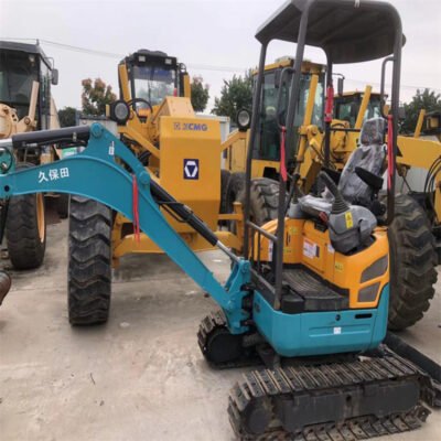 Cross-border supply of micro small excavator Kubota 17 excavator landscaping cable trench excavation and construction artifact