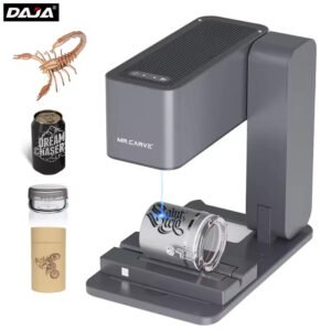 Carving DAJA C1 small acrylic wood bamboo products marking leather plastic non-metallic laser engraving machine