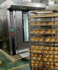 Alternative view of Commercial Hot Air Rotary Oven – 32 & 64 Plate Electric/Diesel Bread & Mooncake Baking