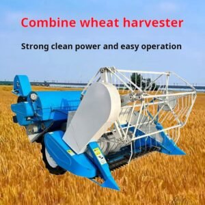 Small rice harvester set soybean combine harvester professional manufacturer harvesting soybean machine factory direct sales