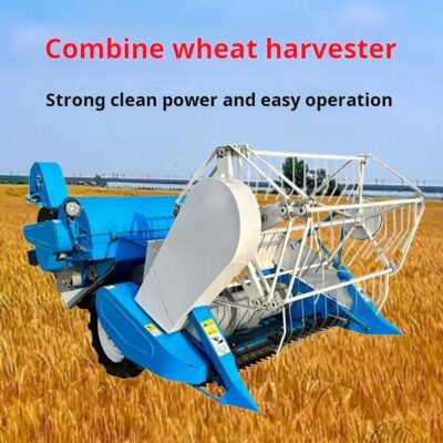 Small rice harvester set soybean combine harvester professional manufacturer harvesting soybean machine factory direct sales