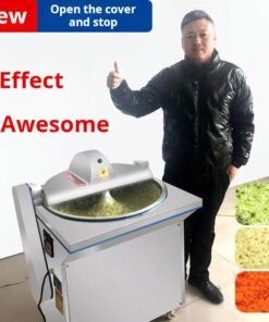 Automatic Multifunctional Vegetable Basin Cutter – Stainless Steel High-Efficiency Commercial Cutter