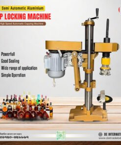 Semi-Automatic Electric Bottle Sealing & Capping Machine for Liquor and Olive Oil