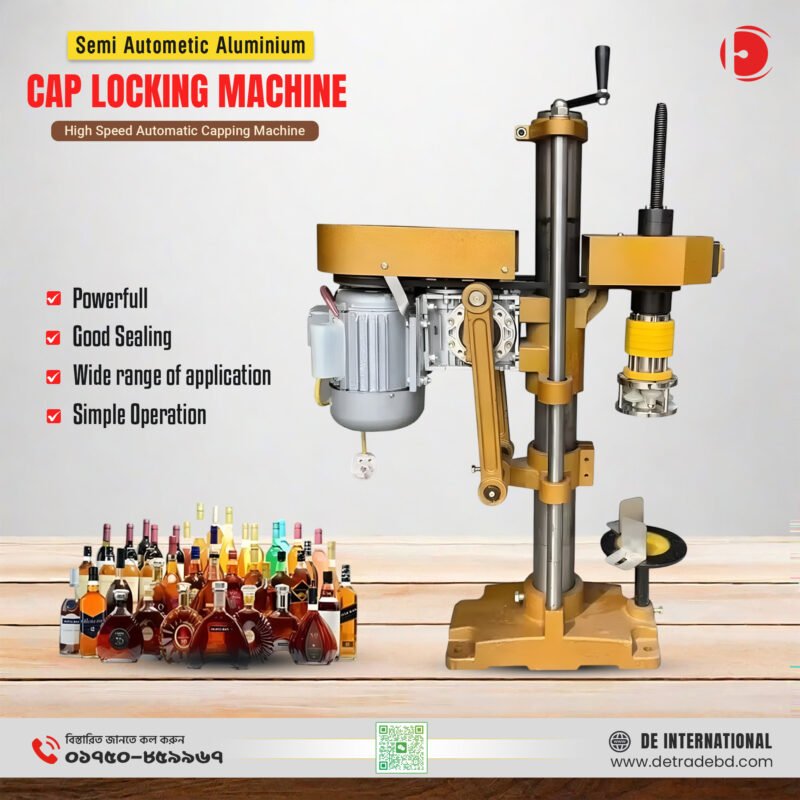 Semi-Automatic Electric Bottle Sealing & Capping Machine for Liquor and Olive Oil - China to Bangladesh import
