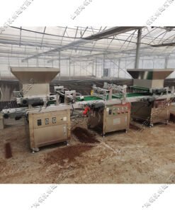 Alternative view of Automatic needle suction type hole disc seeder material flower sowing assembly line point seeder 72 holes mobile sowing