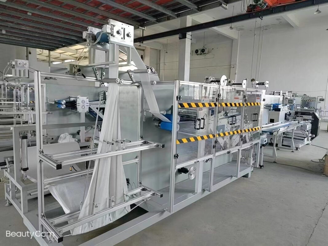 Automatic Bath Towel Folding & Packaging Machine for Hotels & Laundries