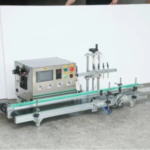 Alternative view of Direct supply single head magnetic pump liquid filling machine corrosion resistant acid and alkali solvent perfume essential oil small quantitative dispensing machine