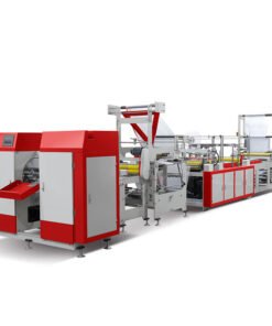 Automatic Continuous Winding String Bag Making Machine – Drawstring Garbage Bag Production Equipment
