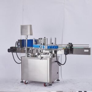 Automatic Vertical Round Bottle Labeling Machine for Cosmetics and Perfume