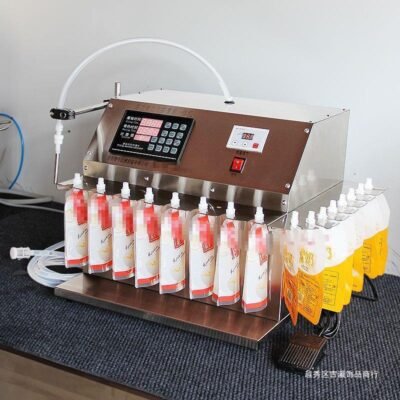 Automatic Soup Filling Machine | Dual-Purpose Self-Standing Spout Pouch Liquid Filling Machine