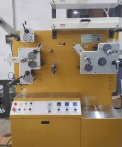 2+1 Flexographic Printing Machine | Small Trademark & Wash Care Label Printing Machine