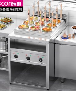 Commercial Stainless Steel 4-Head Electric Noodle & Soup Cooker