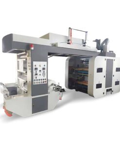 Alternative view of Semi-Automatic 4-6 Color Flexographic Printing Machine for Bags & Cups