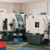 China factory floor sourcing a vertical injection molding machine