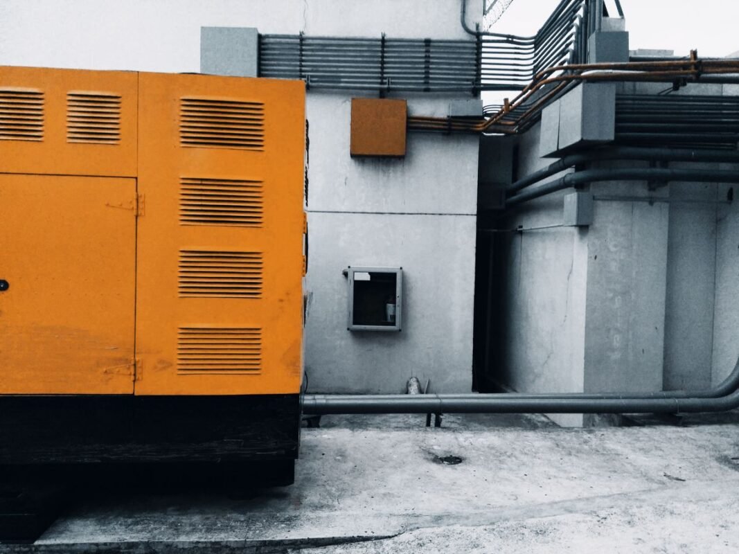 Industrial Backup Generator Unit