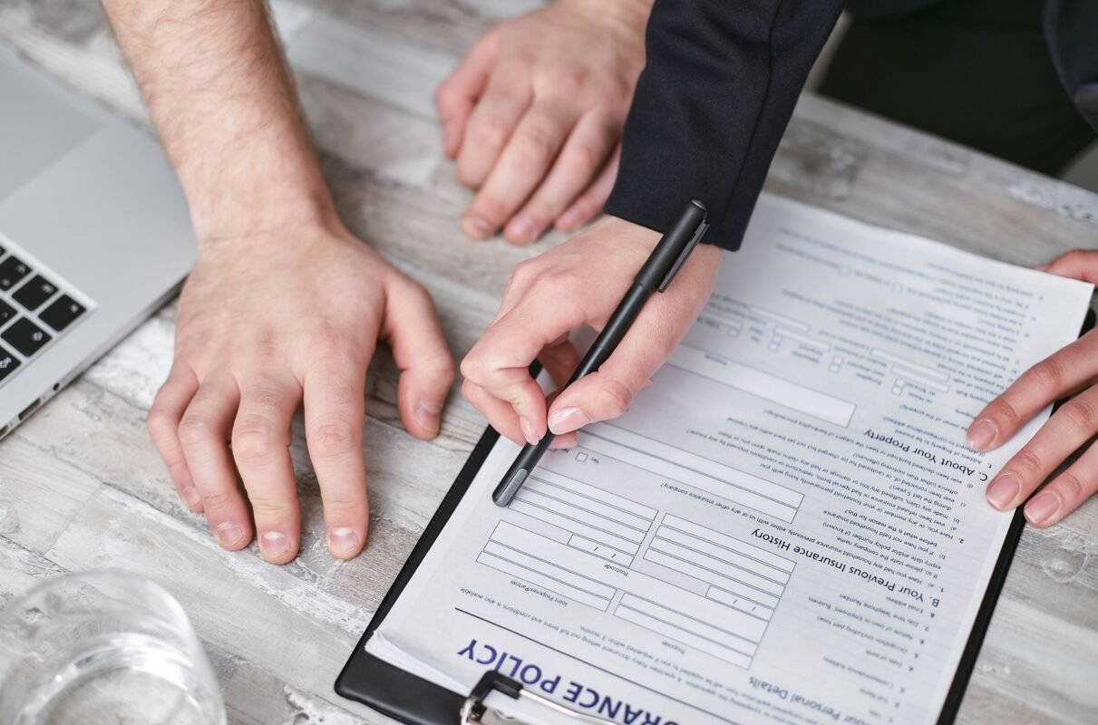 Reviewing an insurance policy document for cold storage equipment
